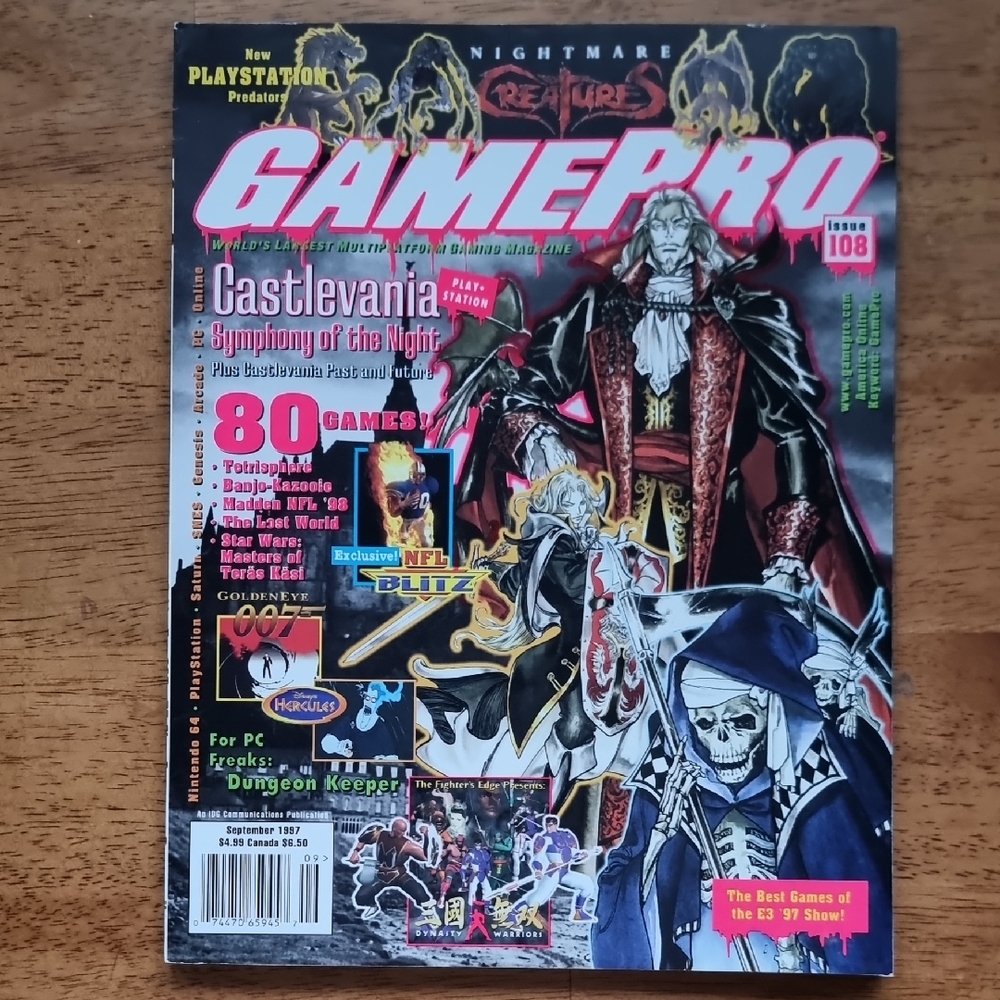 GamePro Magazine Issue 108